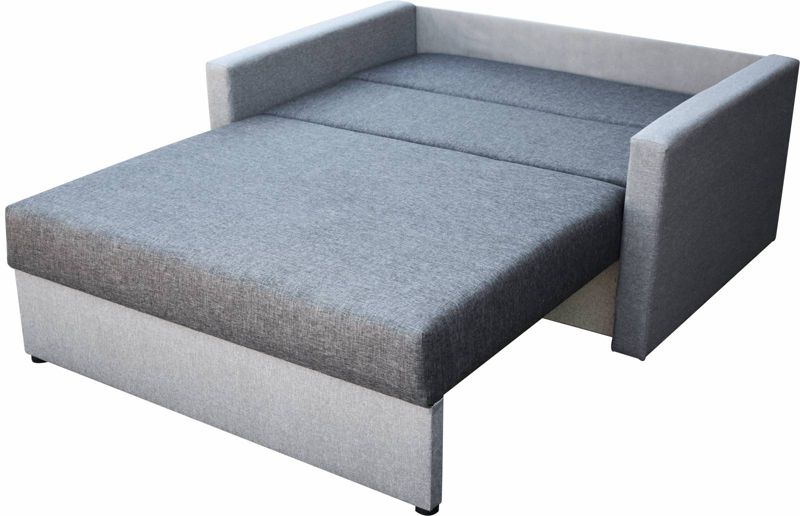 Sofa amerykanka rozkładana Bonni Tedi 1 Szara/Brązowa 1 szt.
