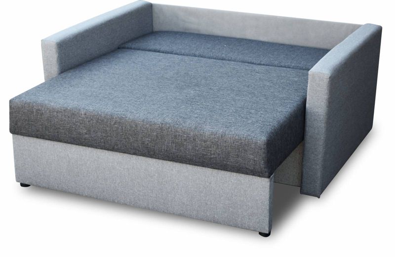 Sofa amerykanka rozkładana Bonni Tedi 1 Szara/Brązowa 1 szt.