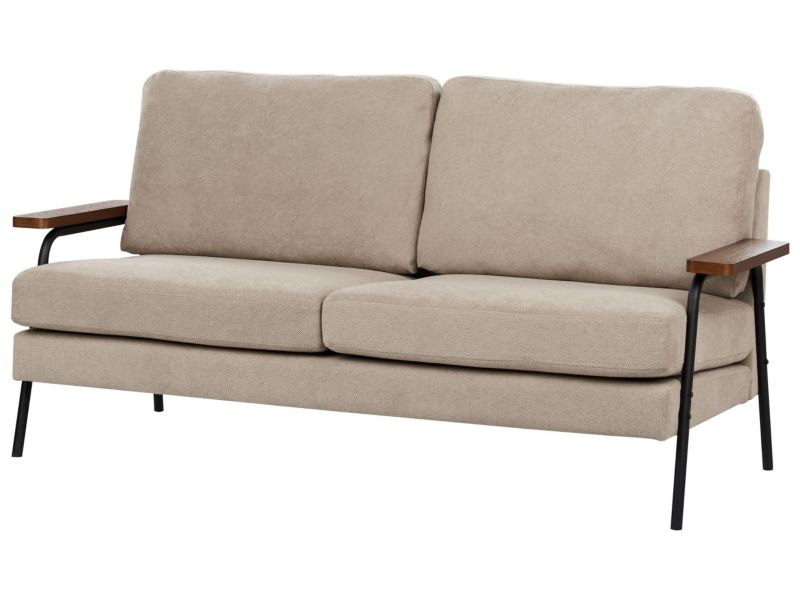 Sofa beżowoszara Akranes 1 szt.