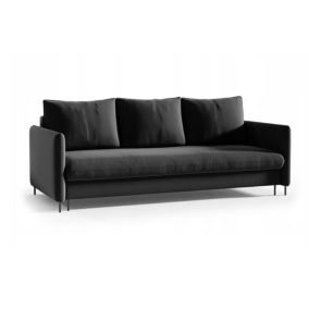 Sofa Bettso Belis 216 x 91 cm z funkcją spania czarna 1szt.
