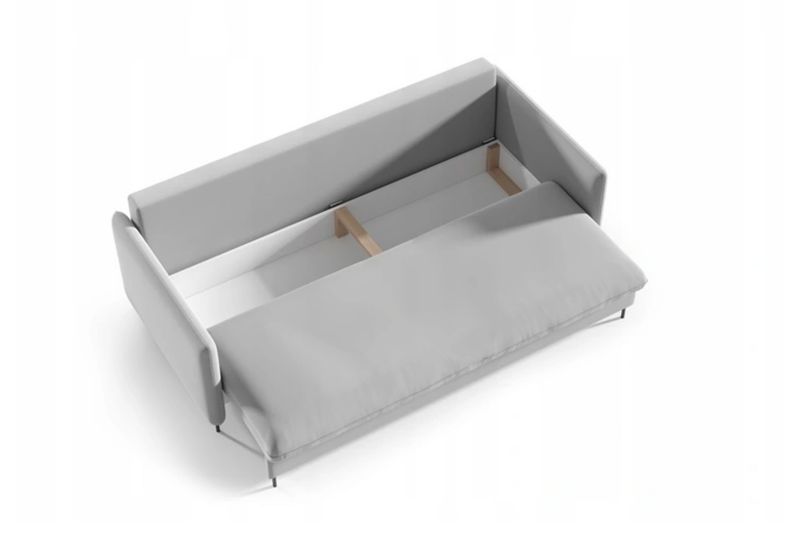Sofa Bettso Belis 216 x 91 cm z funkcją spania czarna 1szt.