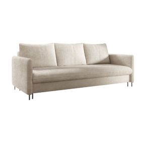 Sofa Bettso Belis Boucle 216 x 91 cm z funkcją spania beżowa 1szt.