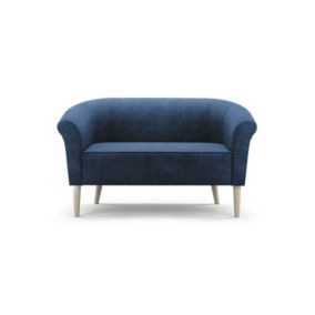 Sofa Bettso Pero 2 132 cm z miękkim oparciem granatowa 1szt.
