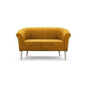 Sofa Bettso Pero 2 132 cm z miękkim oparciem miodowa 1szt.