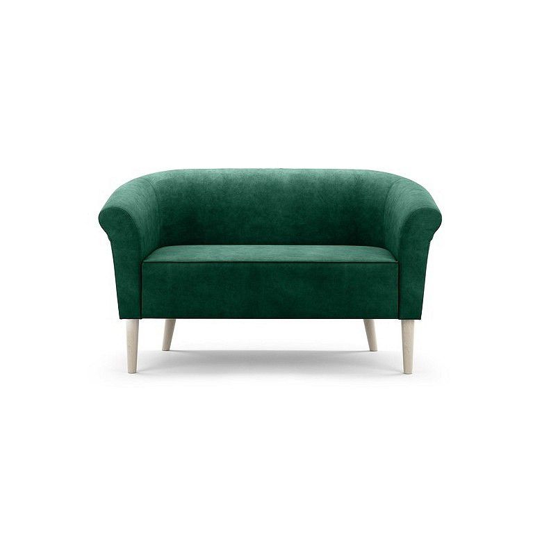 Sofa Bettso Pero 2 132 cm z miękkim oparciem zielona 1szt.