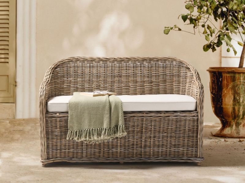 Sofa dwuosobowa Susua Rattan Naturalny 1 szt.
