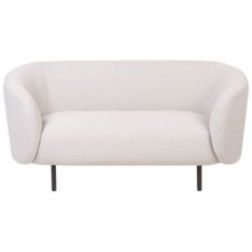 Sofa dwuosobowa tapicerowana beżowa Loen 1 szt.