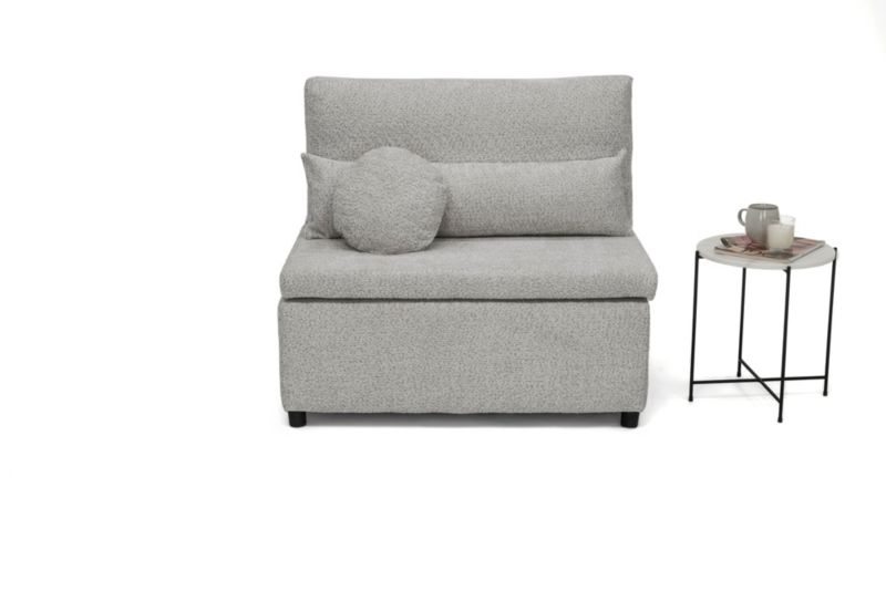Sofa dwuosobowa z funkcją spania MebleMWM ELITTE anthology 17 boucle poduszki w zestawie 1 szt.