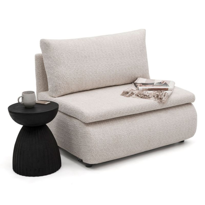 Sofa dwuosobowa z funkcją spania MebleMWM PETITE 100 anthology 20 boucle 1 szt.