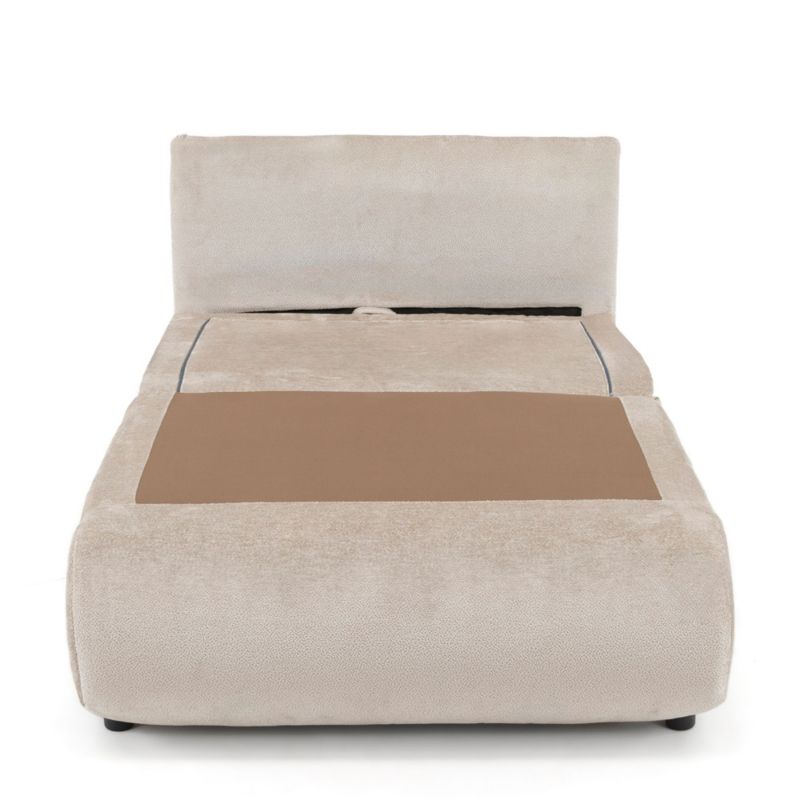 Sofa dwuosobowa z funkcją spania MebleMWM PETITE 100 aphrodite 03 boucle 1 szt.