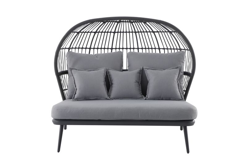 Sofa GoodHome Apolima szara