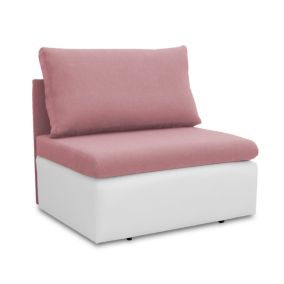 Sofa jednoosobowa Bonni Toledo Różowy/Biały 1 szt.