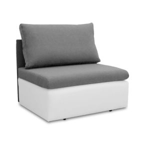 Sofa jednoosobowa Bonni Toledo Szary/Biały 1 szt.