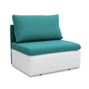 Sofa jednoosobowa Bonni Toledo Turkusowy/Biały 1 szt.