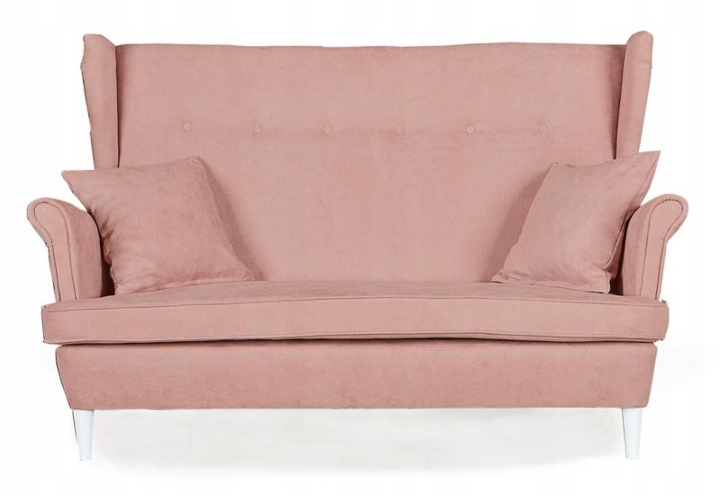 Sofa kanapa uszak do salonu nierozkładana Family Meble ARI  pudrowy róż 1szt