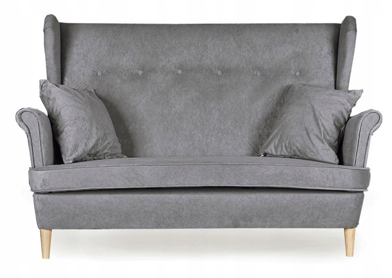 Sofa kanapa uszak do salonu nierozkładana Family Meble ARI szara 1szt