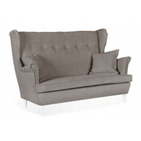 Sofa kanapa uszak do salonu nierozkładana Family Meble ARI  szaro beżowy 1szt