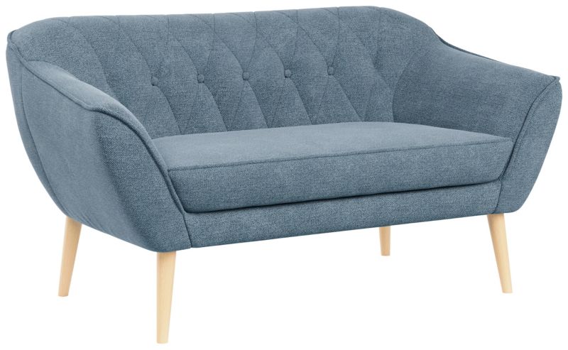 Sofa MKS Meble PIRS 2 niebieski struktura 1szt.