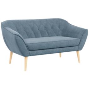 Sofa MKS Meble PIRS 2 niebieski struktura 1szt.