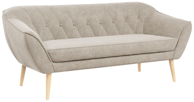 Sofa MKS Meble PIRS 3 beżowy struktura 1szt.