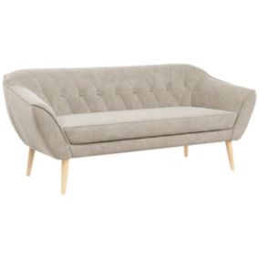 Sofa MKS Meble PIRS 3 beżowy struktura 1szt.