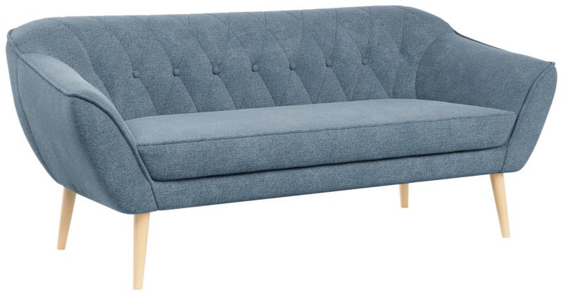 Sofa MKS Meble PIRS 3 niebieski struktura 1szt.
