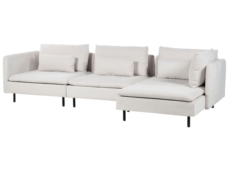 Sofa modułowa Egeris Jasnobeżowy Lewostronny 1 kpl