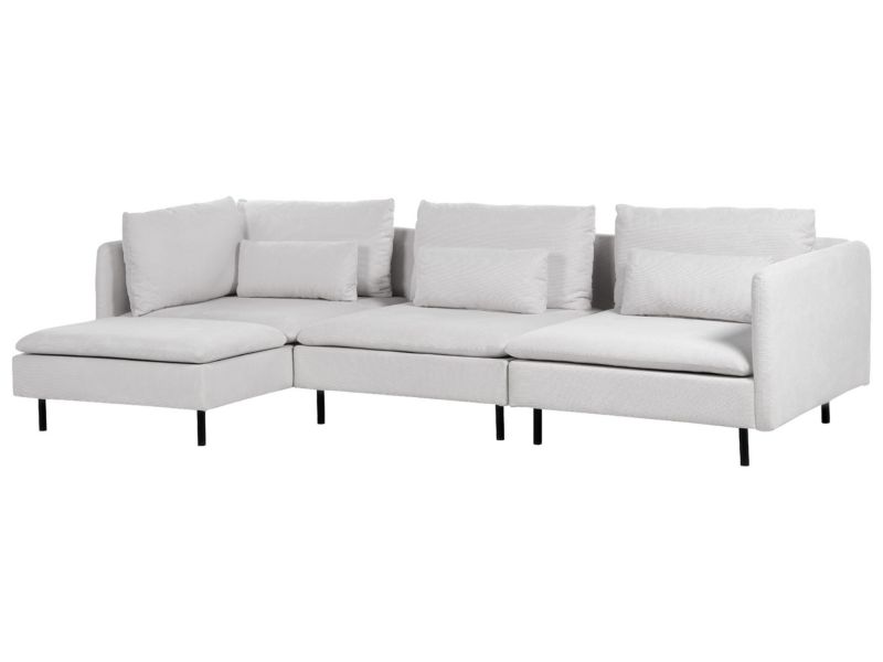 Sofa modułowa Egeris Jasnoszary Prawostronny 1 kpl