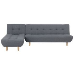 Sofa narożna prawostronna Alsten  Ciemnoszary Prawostronny 1 szt.