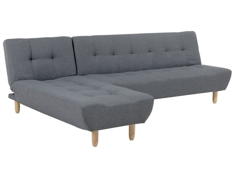 Sofa narożna prawostronna Alsten  Ciemnoszary Prawostronny 1 szt.
