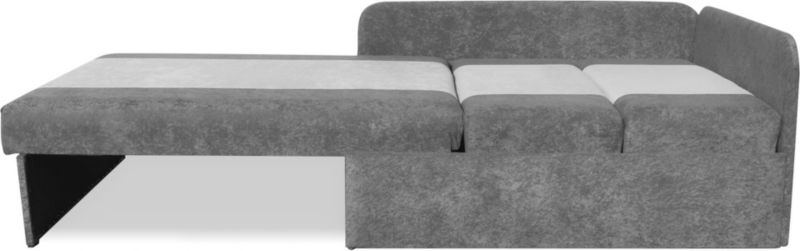 Sofa narożna z funkcją spania 90x200 Bonni Maxi Grafit/Szary 1 szt.