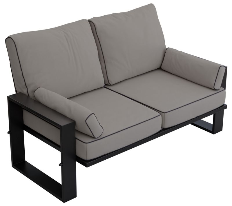Sofa ogrodowa MKS Meble ELBA S2 szary 1szt