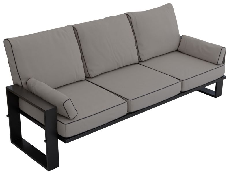 Sofa ogrodowa MKS Meble ELBA S3 szary 1szt