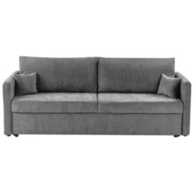 Sofa rozkładana Bleik Jasnoszary Z miejscem do przechowywania 1 szt.