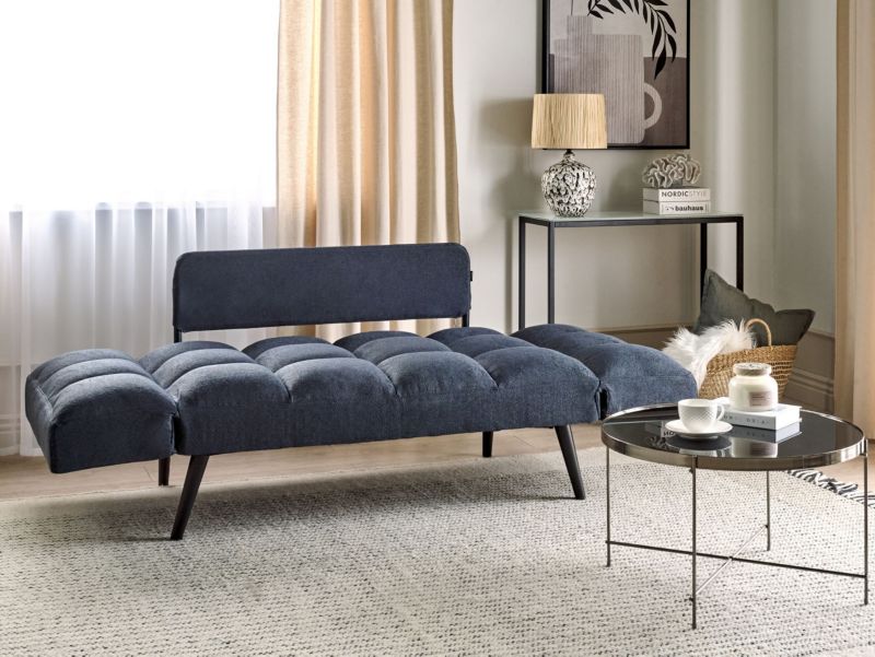Sofa rozkładana Brekke Ciemnoniebieski 1 szt.