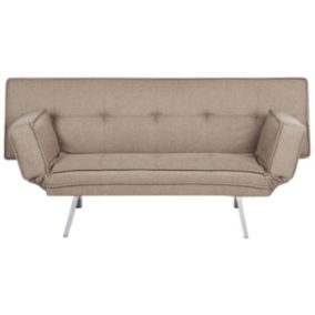 Sofa rozkładana Bristol Brązowy 1 szt.