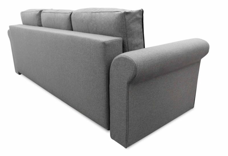 Sofa rozkładana do salonu  Bonni Merida Szara 1 szt.