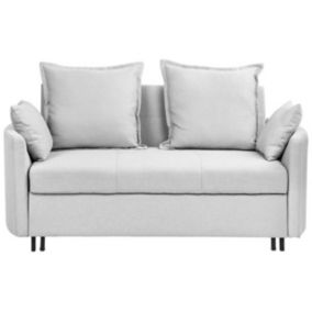 Sofa rozkładana Hovin Jasnoszary 1 szt.