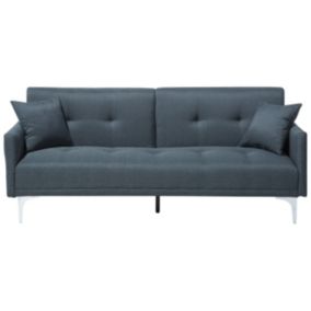 Sofa rozkładana Lucan Ciemnoniebieski 1 szt.