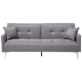 Sofa rozkładana Lucan Szary 1 szt.