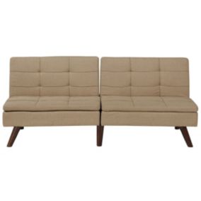 Sofa rozkładana Ronne Jasnobrązowy 1 szt.