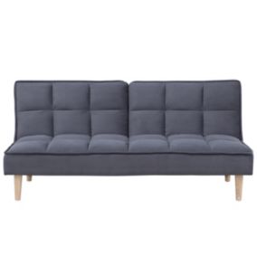 Sofa rozkładana Siljan Ciemnoszary Szary 1 szt.