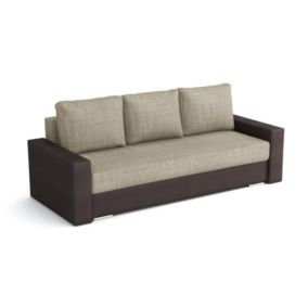 Sofa rozkładana sprężyny bonell Bonni Klass Plus Brąz/Cappucino 1 szt.