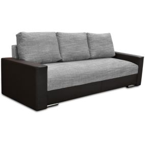 Sofa rozkładana sprężyny bonell Bonni Klass Plus Czarny/Srebrny 1 szt.