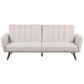 Sofa rozkładana Vimmerby Beżowy 1 szt.