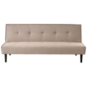 Sofa rozkładana Visby Beżowy 1 szt.