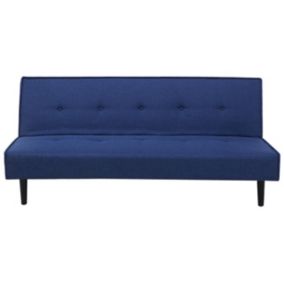 Sofa rozkładana Visby Granatowy 1 szt.