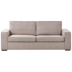 Sofa rozkładana Vuokatti Jasnobrązowy 1 szt.