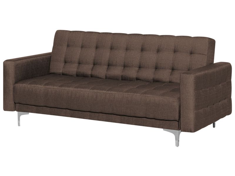 Sofa trzyosobowa Aberdeen Ciemnobrązowy 1 szt.