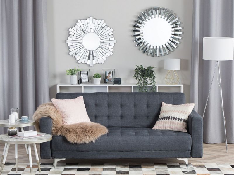 Sofa trzyosobowa Aberdeen Ciemnoszary 1 szt.